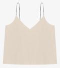 Blusa de Alça Feminina Viscose Creponada Endless Bege Blusa de Alça Feminina Viscose Creponada Endless Bege