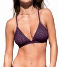 Blusa de biquíni CUPSHE, decote em V, triângulo, cruzada, costas, GG, feminina