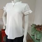 Blusa de crepe Aline.
