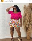 Blusa de crepe
