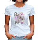 Blusa de fisioterapia camiseta feminina estilo babylook curso técnico faculdade uniforme