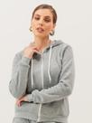Blusa De frio Agasalho Touca Dias Dos namorados Abrigo Com Bolsos Moletom Moda Inverno