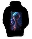 Blusa de Frio Alien ET Fumando Alienígena 3