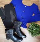 Blusa de frio azul bic