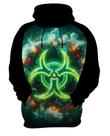 Blusa de Frio Biohazard Perigo Biológico Stay Away 3