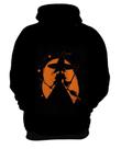 Blusa de Frio Bruxa Halloween Laranja Festa 6