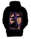 Blusa de Frio Bruxa Halloween Púrpura Festa 9 Blusa de Frio Bruxa Halloween Púrpura Festa 9