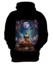 Blusa de Frio Buda Universo Lótus Imortalidade 10 Blusa de Frio Buda Universo Lótus Imortalidade 10