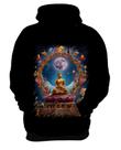 Blusa de Frio Buda Universo Lótus Imortalidade 4 Blusa de Frio Buda Universo Lótus Imortalidade 4