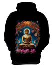 Blusa de Frio Buda Universo Lótus Imortalidade 9 Blusa de Frio Buda Universo Lótus Imortalidade 9