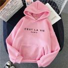 Blusa De Frio C'Est La Vie Paris Unissex Moletom