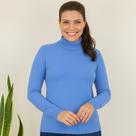 Blusa De Frio Cacharrel Feminina Gola Alta Tricot