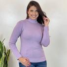Blusa De Frio Cacharrel Feminina Gola Alta Tricot