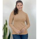 Blusa De Frio Cacharrel Feminina Gola Alta Tricot Blusa De Frio Cacharrel Feminina Gola Alta Tricot
