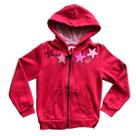 Blusa De Frio Casaco Moletom Infantil Com Zíper Menina Olyns