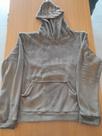 Blusa de frio cinza ted com touca