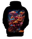 Blusa de Frio Cogumelos Psicodélicos Coloridos 1 Blusa de Frio Cogumelos Psicodélicos Coloridos 1