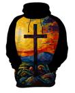 Blusa de Frio Cruz Jesus Deus Gospel Igreja 4k 5