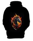 Blusa de Frio de Cavalo Flamejante Fire Horse 10 Blusa de Frio de Cavalo Flamejante Fire Horse 10