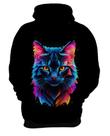 Blusa de Frio de Gatinho Colorido Neon Vetor 10 Blusa de Frio de Gatinho Colorido Neon Vetor 10