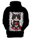 Blusa de Frio Dia dos Namorados Gatinho 1