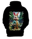 Blusa de Frio Do Coelhinho da Páscoa Polígonos 12 Blusa de Frio Do Coelhinho da Páscoa Polígonos 12