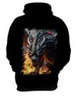 Blusa de Frio Dragão Dragon Chamas Infernal Fogo 7 Blusa de Frio Dragão Dragon Chamas Infernal Fogo 7