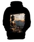 Blusa de Frio Estátua de Buda Iluminado Religião 15 Blusa de Frio Estátua de Buda Iluminado Religião 15