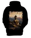 Blusa de Frio Estátua de Buda Iluminado Religião 21 Blusa de Frio Estátua de Buda Iluminado Religião 21