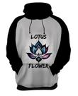 Blusa de Frio Flor de Lótus Budismo Buda Religi o 4