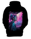 Blusa de Frio Garota Girl Vaporwave Púrpura 4