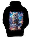 Blusa de Frio Gatinho de Armadura Cute Cat 4