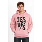 Blusa De Frio Jesus Com Capuz Bolso Frontal Modelo Canguru Unissex Casual 100% Algodão