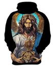 Blusa de Frio Jesus Leão da Tribo de Judá Anime 1