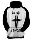 Blusa de Frio Jesus Venceu na Cruz Cristã Gospel Deus 1
