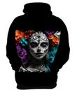 Blusa de Frio La Catrina Mexicana Dama Esqueleto 13