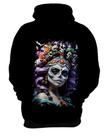 Blusa de Frio La Catrina Mexicana Dama Esqueleto 15