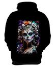 Blusa de Frio La Catrina Mexicana Dama Esqueleto 18