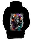 Blusa de Frio La Catrina Mexicana Dama Esqueleto 2