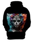 Blusa de Frio La Catrina Mexicana Dama Esqueleto 8