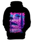 Blusa de Frio Landscape Futuro Vaporwave 10
