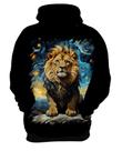 Blusa de Frio Leão Noite Estrelada Van Gogh 3 Blusa de Frio Leão Noite Estrelada Van Gogh 3