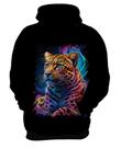 Blusa de Frio Leopardo Ondas Magnéticas Vibrante 11