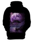 Blusa de Frio Lua Púrpura Luar Roxo Moon Lunar 4 Blusa de Frio Lua Púrpura Luar Roxo Moon Lunar 4