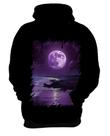 Blusa de Frio Lua Púrpura Luar Roxo Moon Lunar 8 Blusa de Frio Lua Púrpura Luar Roxo Moon Lunar 8