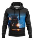 Blusa De Frio Moletom Caminhão Deus Ilumina Meu Caminho Chofer Rota 262