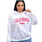Blusa de Frio Moletom Canguru California Casaco Inverno