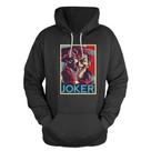 Blusa De Frio Moletom Canguru Com Capuz CORINGA JOKER