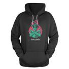 Blusa De Frio Moletom Canguru Com Capuz Pega a Visao ET Alien