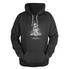Blusa De Frio Moletom Canguru Com Capuz Pega a Visao Santa
